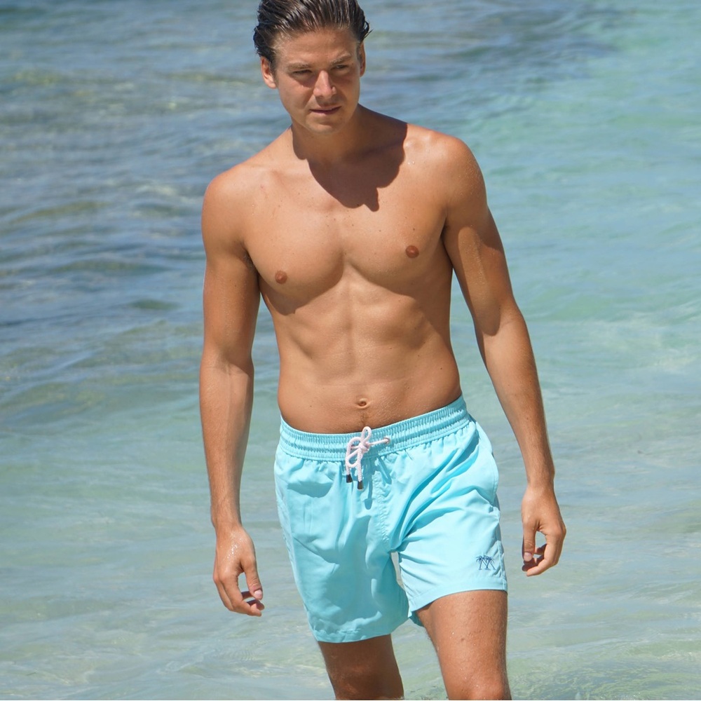 Pink House swim board shorts 36 large